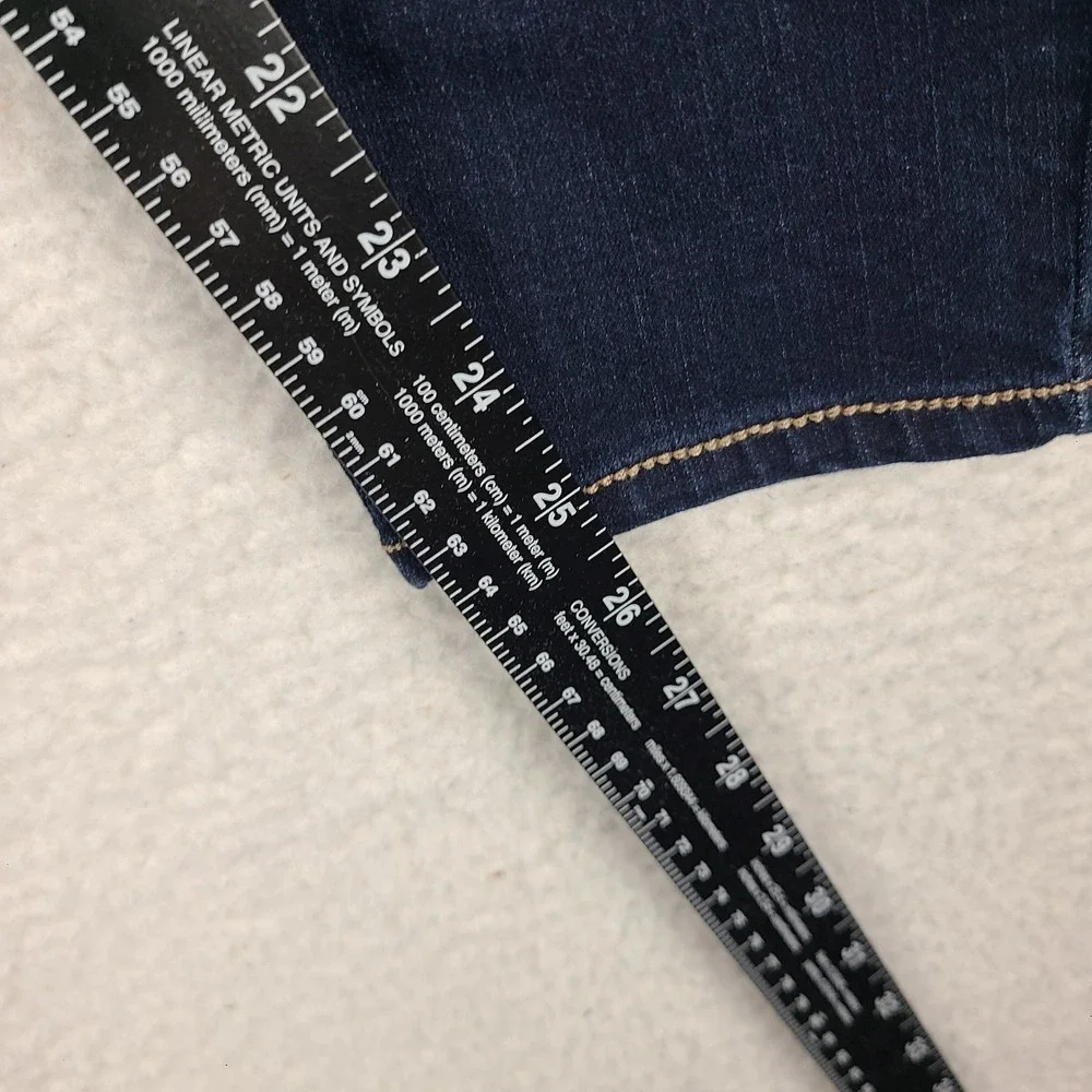 Wallflower Jeans Womens 13 Blue The Luscious Curvy Fit Dark Wash‎ WFM13201K